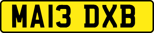 MA13DXB