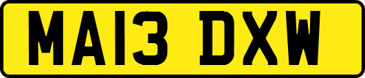 MA13DXW