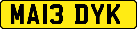MA13DYK