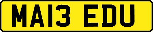 MA13EDU