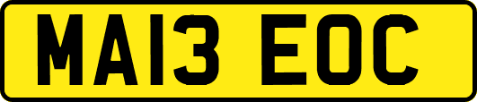 MA13EOC