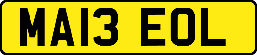 MA13EOL