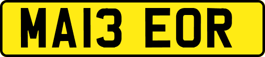 MA13EOR