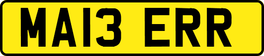 MA13ERR