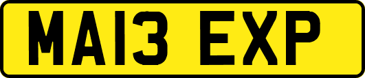 MA13EXP