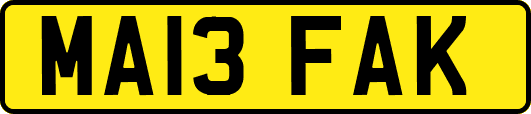 MA13FAK