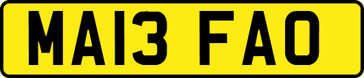 MA13FAO