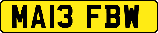 MA13FBW
