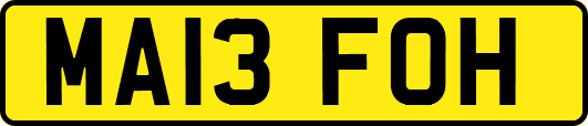 MA13FOH