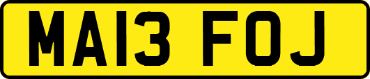 MA13FOJ
