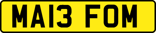 MA13FOM