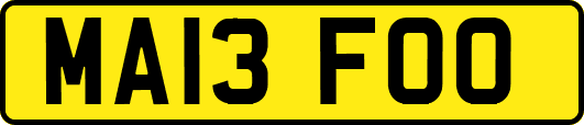 MA13FOO