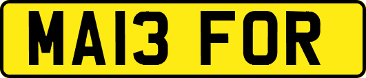 MA13FOR