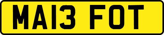 MA13FOT