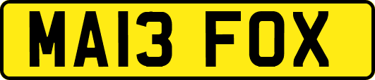 MA13FOX