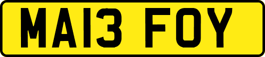 MA13FOY