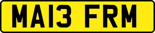 MA13FRM