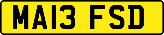 MA13FSD