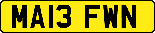 MA13FWN