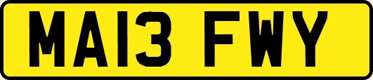 MA13FWY