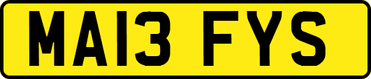 MA13FYS