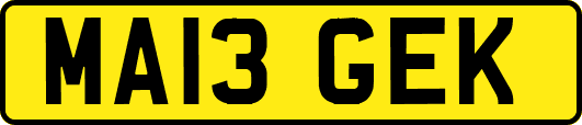 MA13GEK