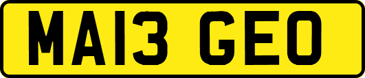 MA13GEO