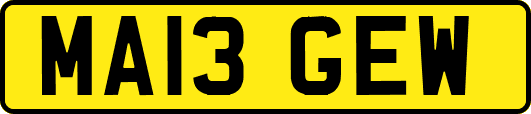 MA13GEW