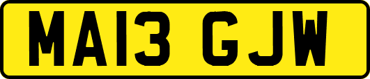 MA13GJW