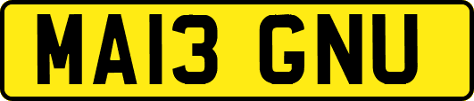 MA13GNU