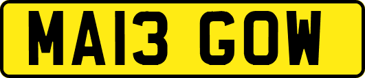 MA13GOW
