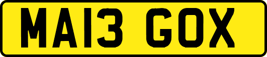 MA13GOX