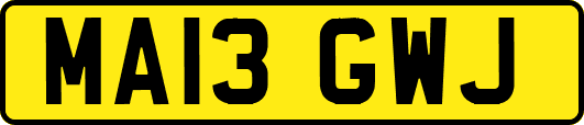 MA13GWJ