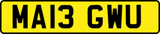 MA13GWU