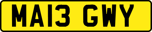 MA13GWY