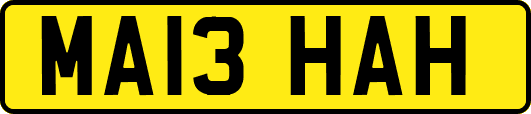MA13HAH