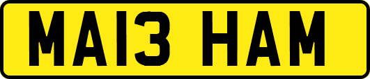 MA13HAM