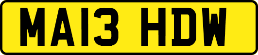 MA13HDW