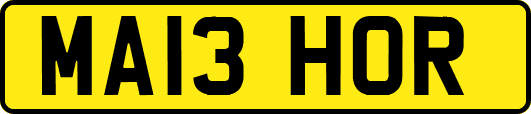 MA13HOR