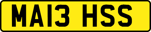 MA13HSS