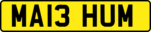MA13HUM