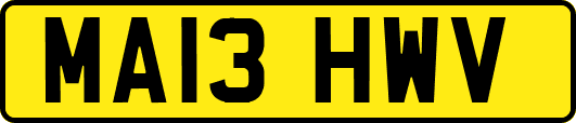 MA13HWV