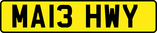 MA13HWY