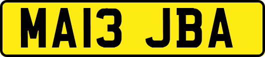 MA13JBA