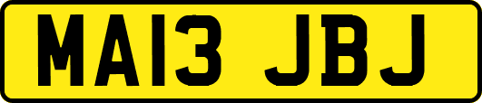 MA13JBJ