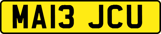 MA13JCU