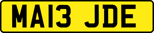 MA13JDE