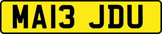 MA13JDU