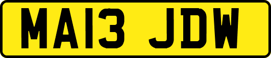 MA13JDW