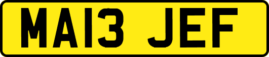 MA13JEF